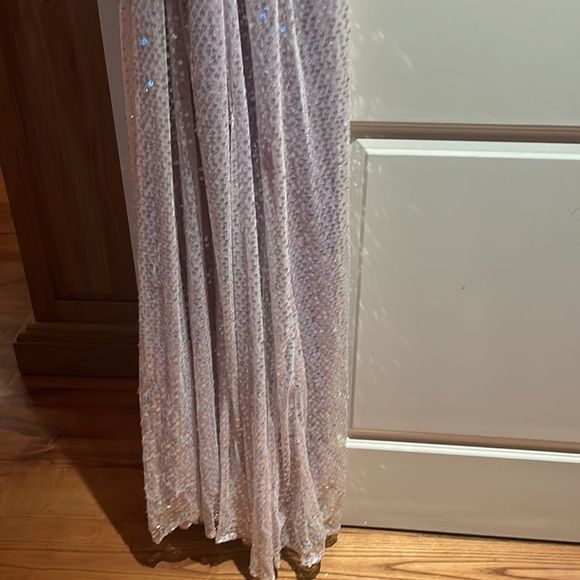 Chelsea lilac sequin maxi dress NWT from honey medium - Picture 7 of 9